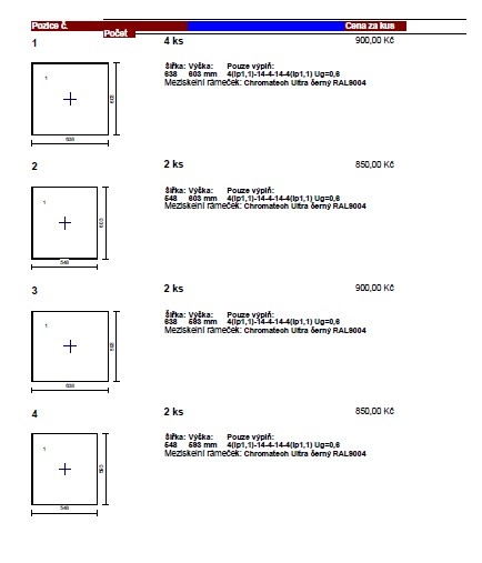 Nová okna, skla - 4