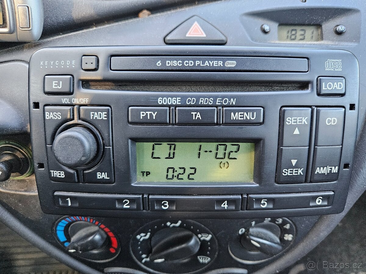 Autorádio Ford 6006 6cd s měničem - 4