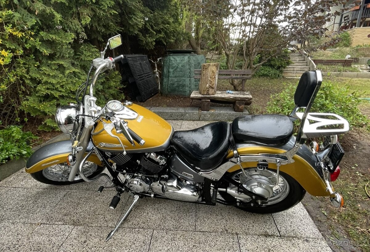 Yamaha DragStar 650 – 2002 -krásná klasika s nízkým nájezdem - 4