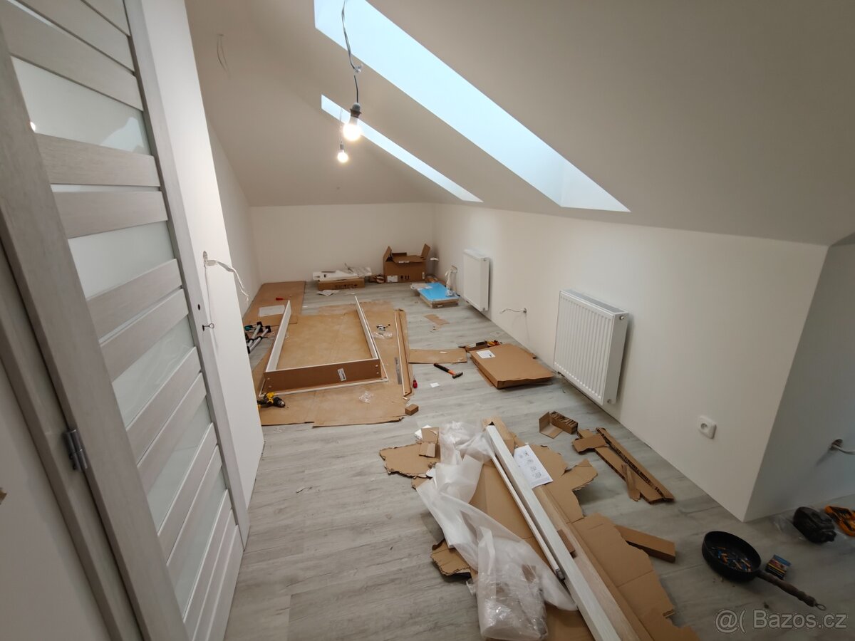 Nové 3 půdní byty k pronájmu. - 4