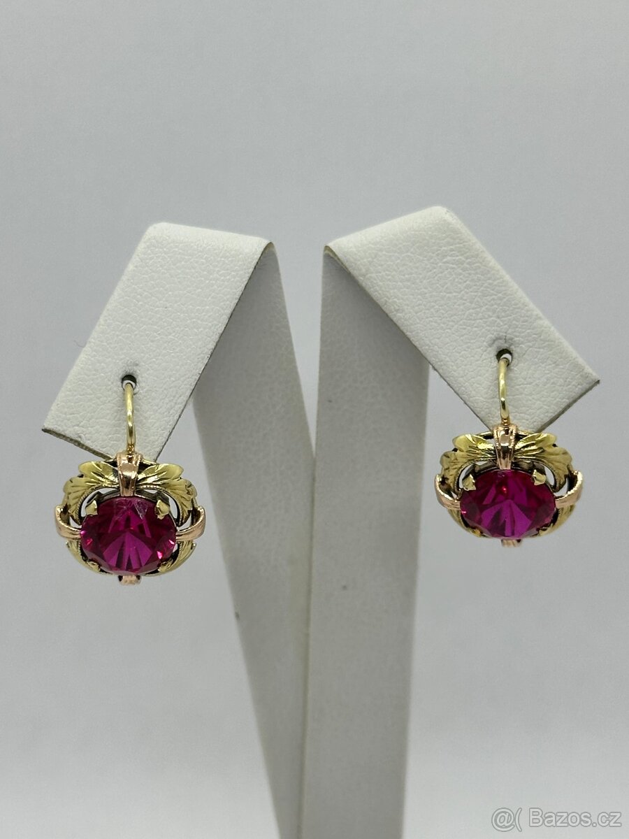 Zlaté náušnice 5,39g - 4