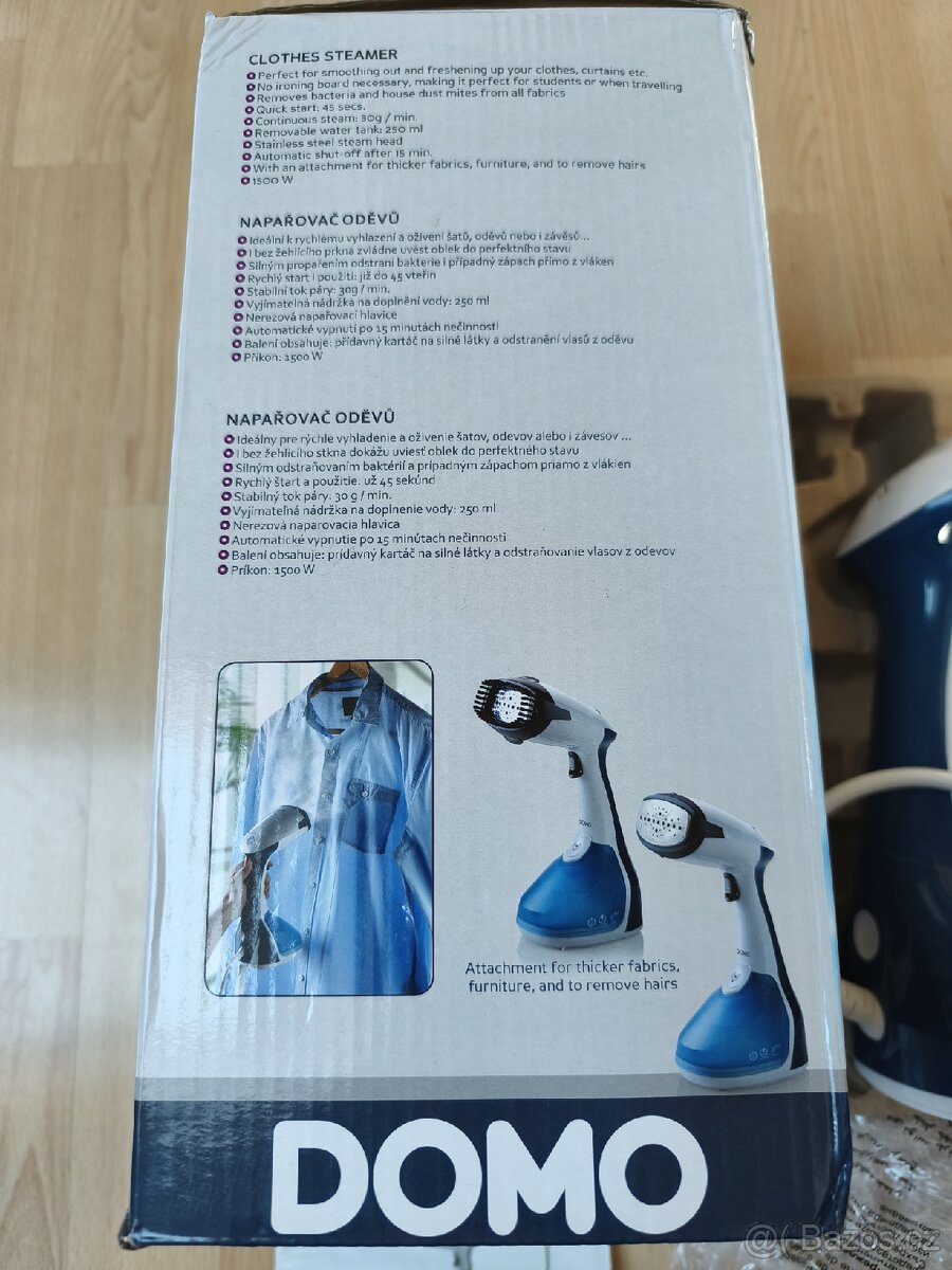 Domo napařovač oděvů - 4