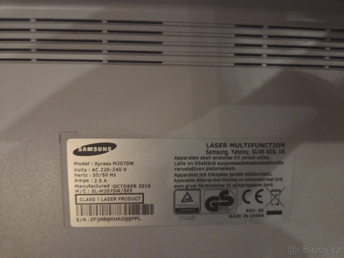 Samsung multifunkcni tiskarna 3v1 - 4