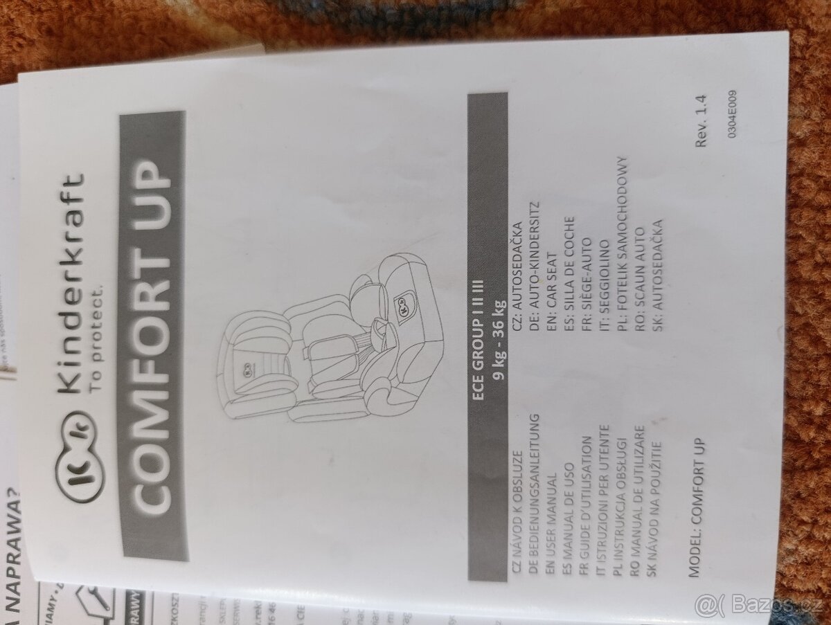 Autosedačka 9-36 kg - 4
