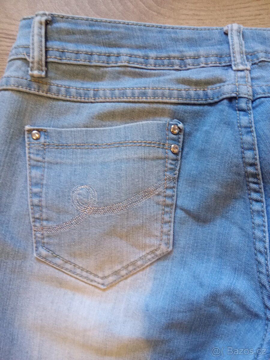 Prodám dámské/ dívčí džíny Seyoo, vel. 40 - 4