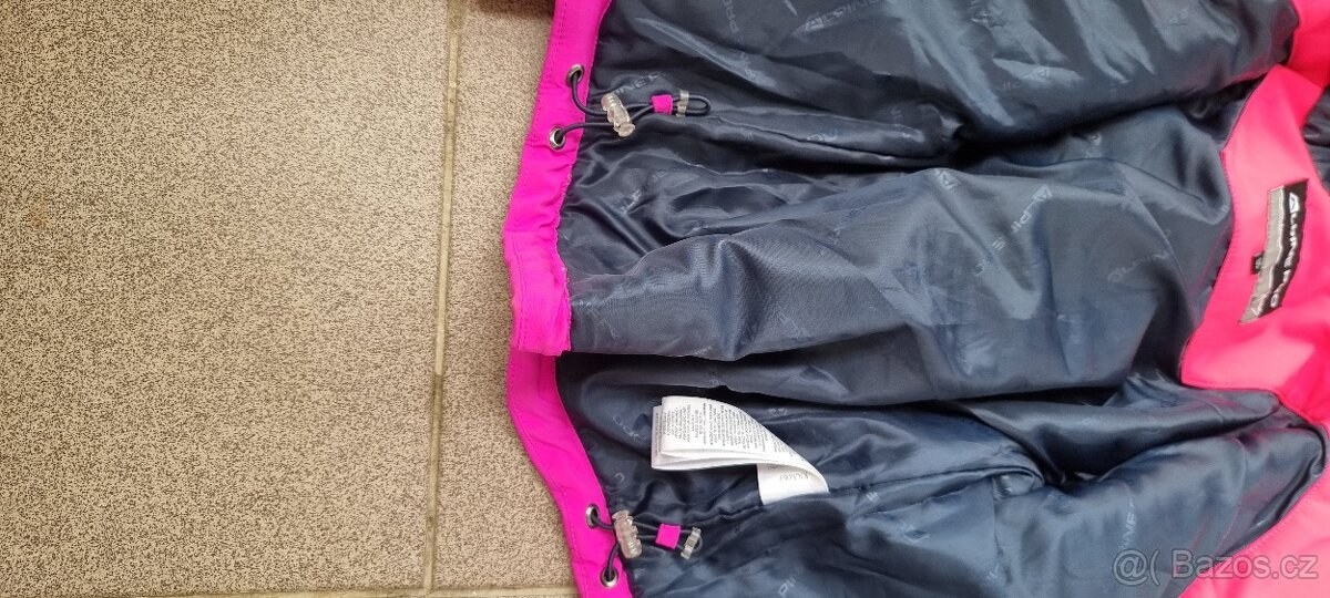 Dívčí softshellová bunda Alpine Pro, vel. 116-122, - 4