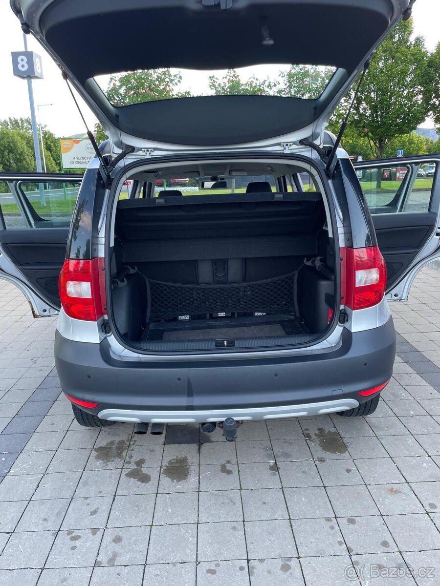 Škoda Yeti 2.0TDI 4x4 81kW, klima, výhřev sedaček