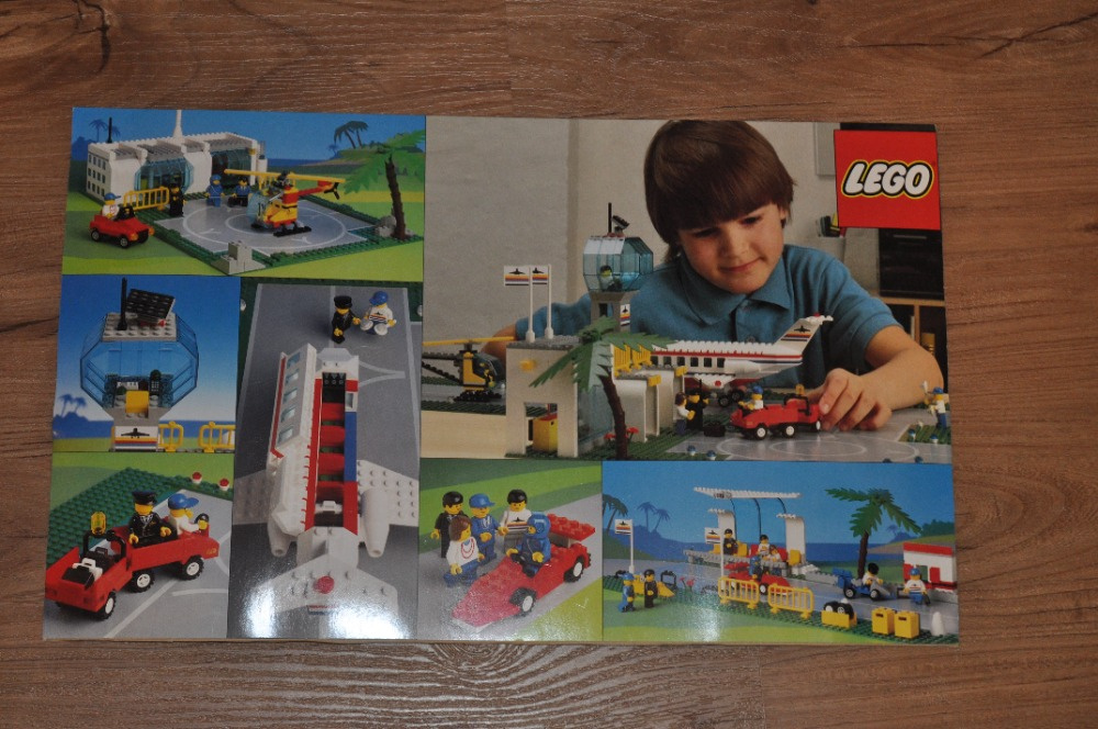 LEGO - sbírka 90ky - "krabice" / tištěné příslušenství - 1st - 4