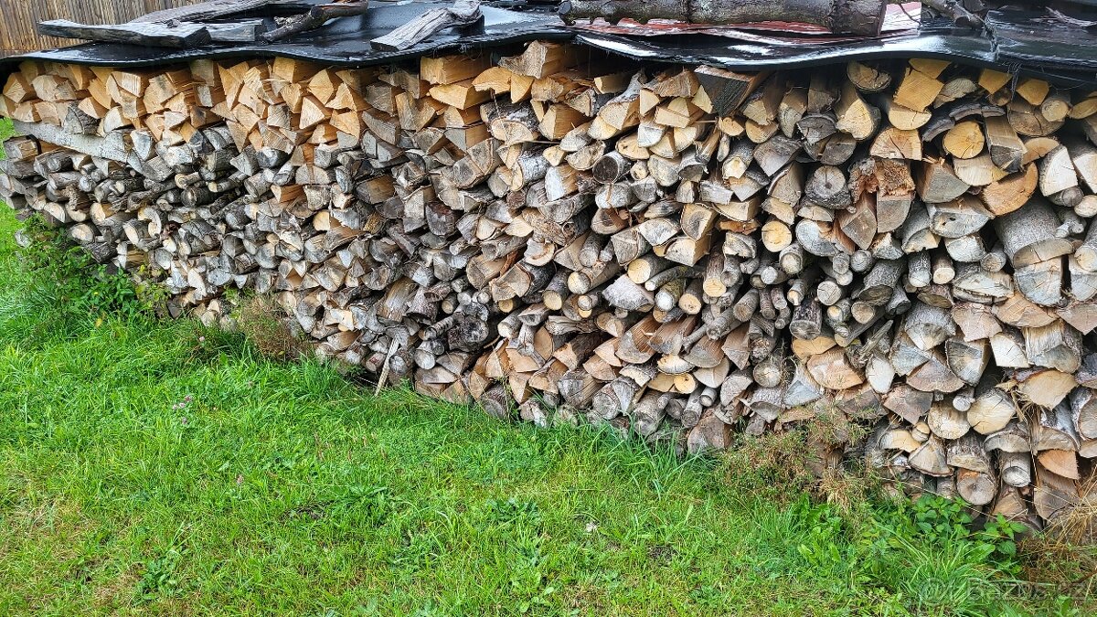 Topné dříví SMRK 1m délka štípané - 4