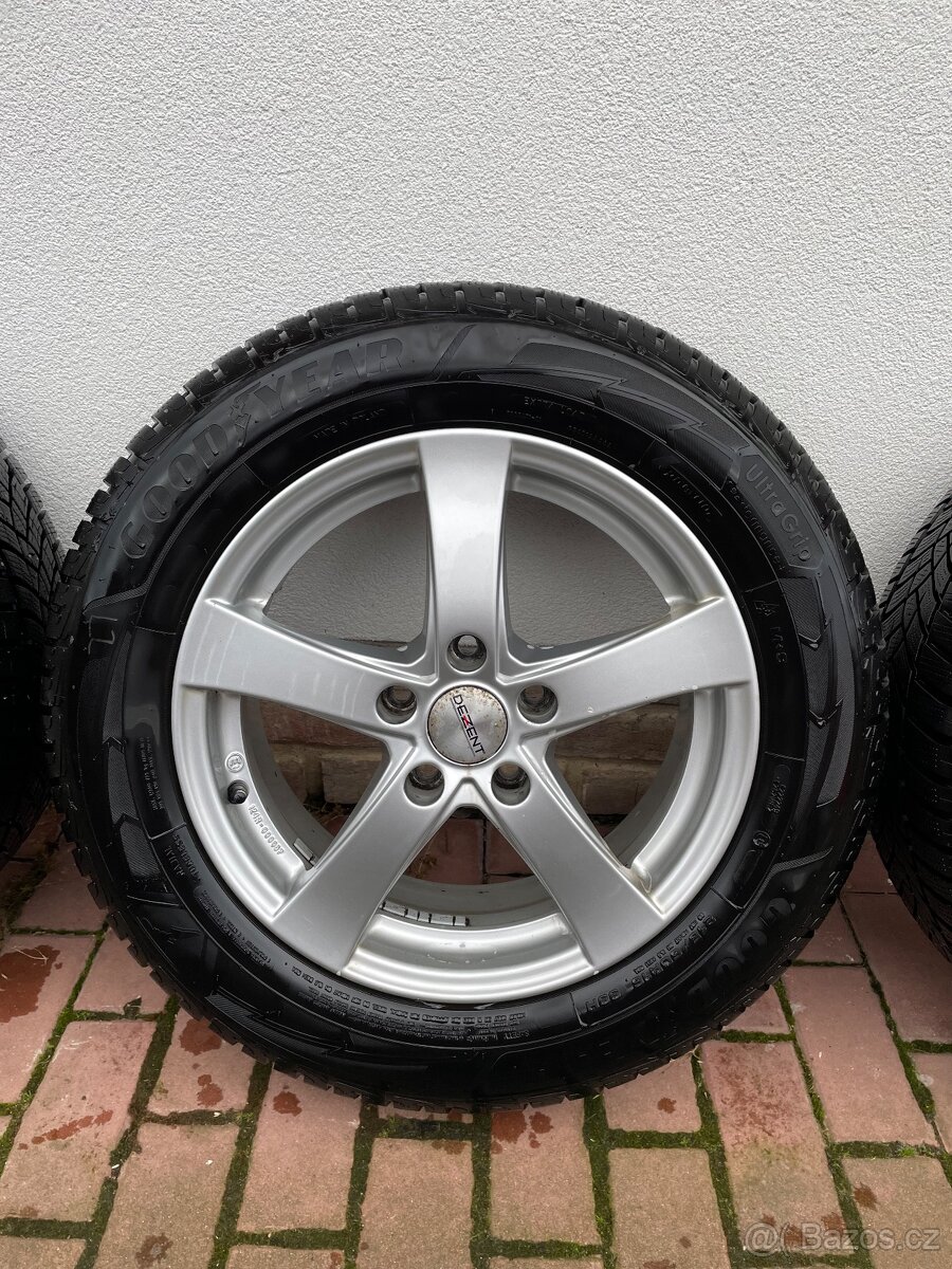 Prodám lítá kola se zimním obutím - 4