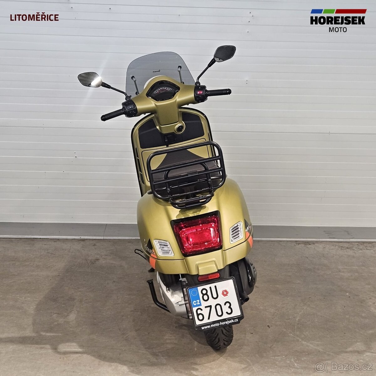 Vespa GTS 310 SuperSport Verde Ambizioso Matt - 4
