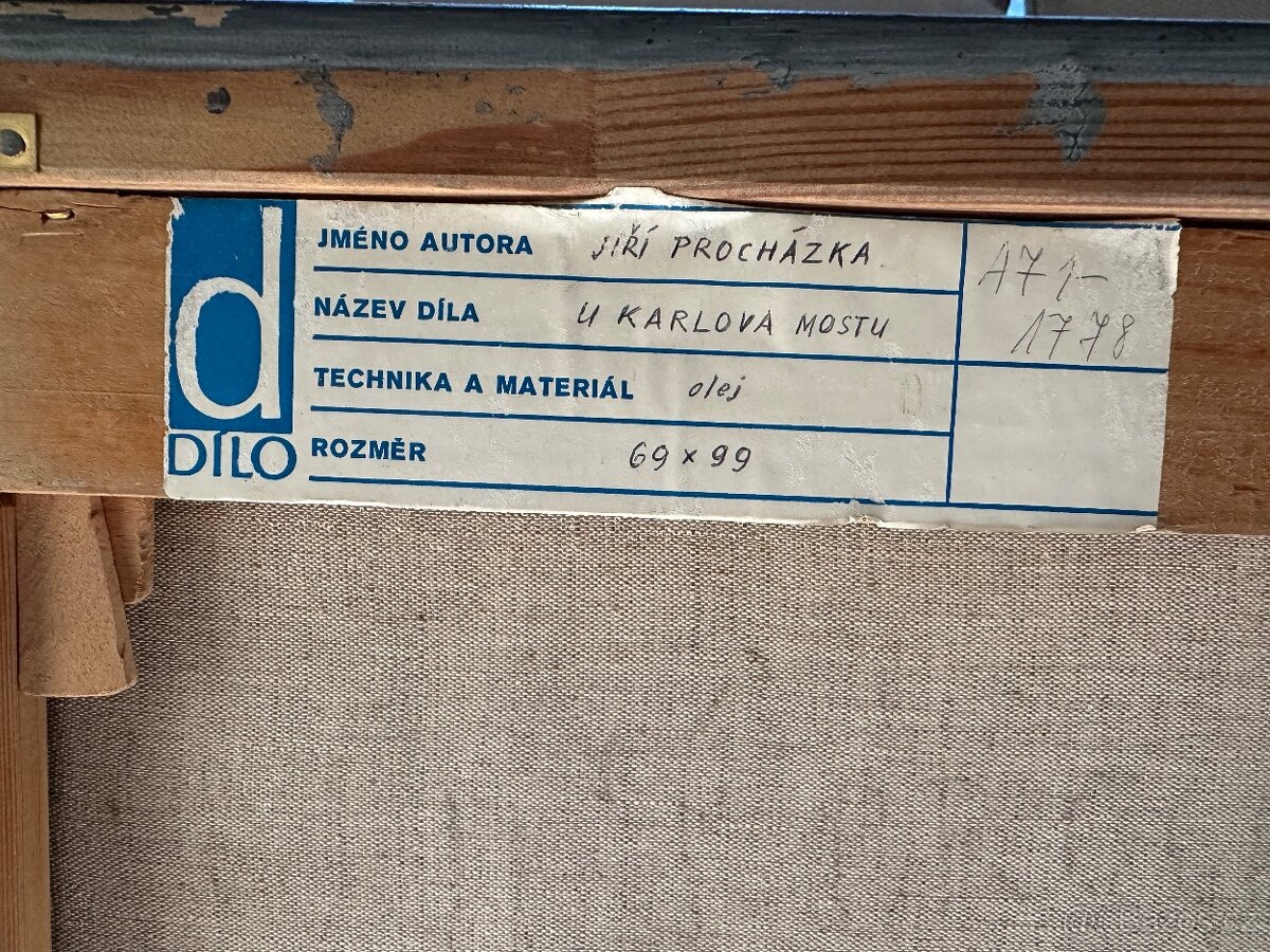 Prodám obraz Jiřího Procházky - 4