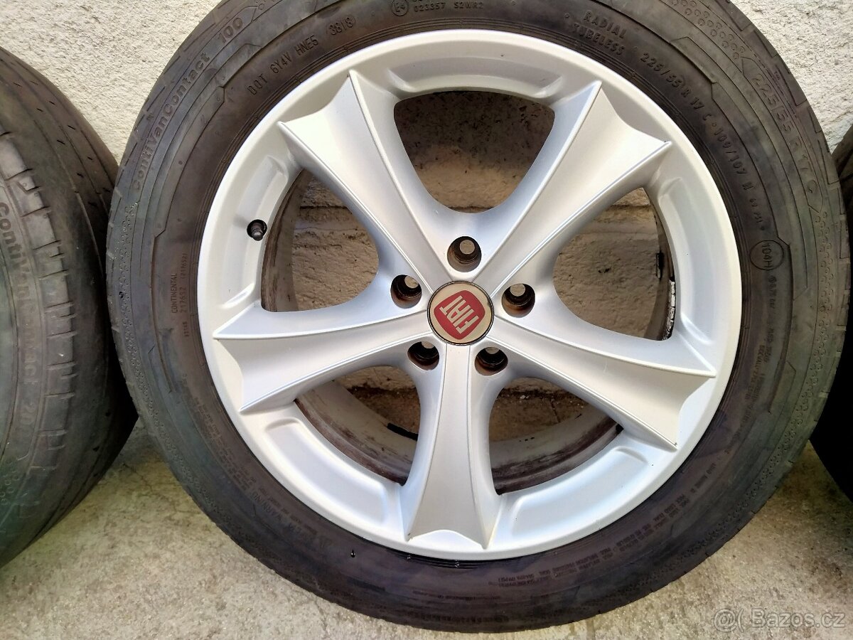 Alu disky 8J x 17 H2, 5x108, ET 40 - 4