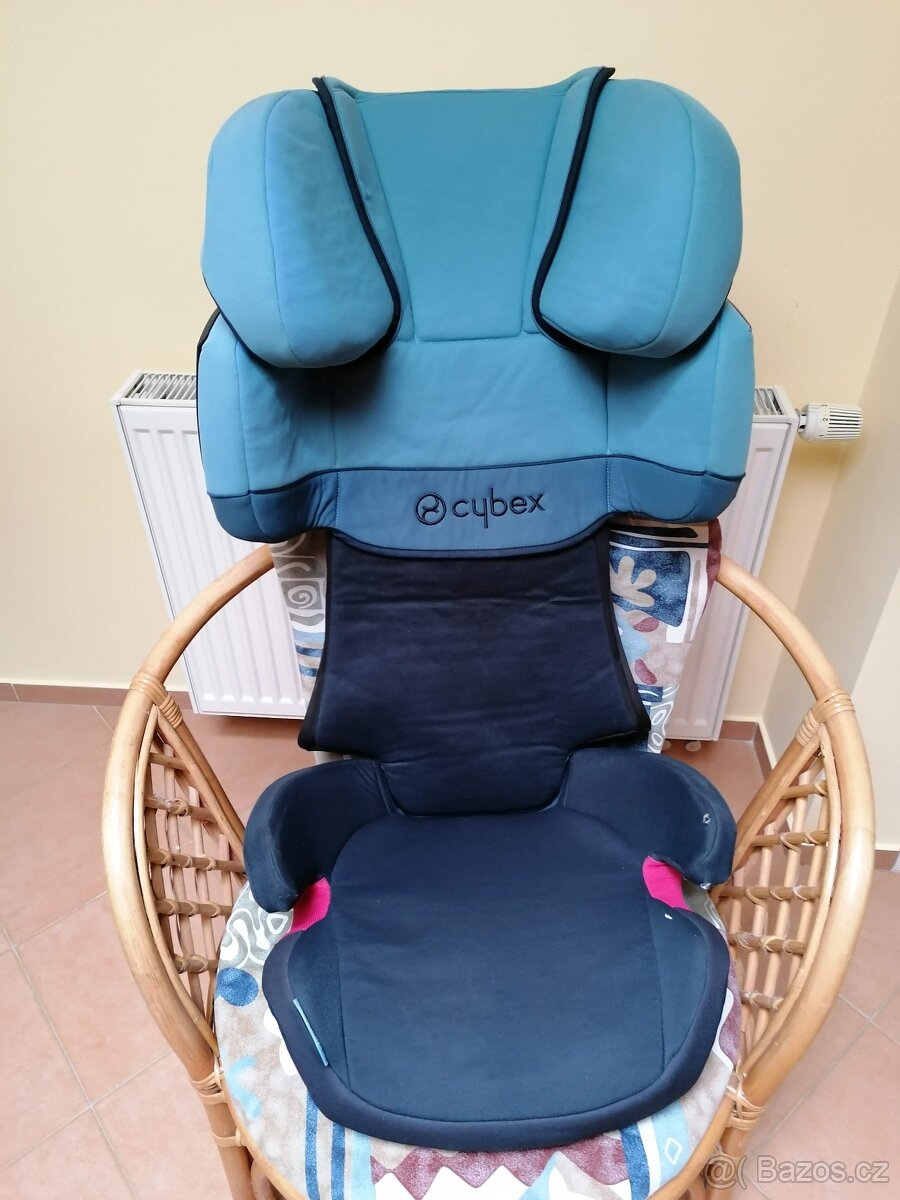 Autosedačka Cybex Solution X-Fix - bledě modrá - 4