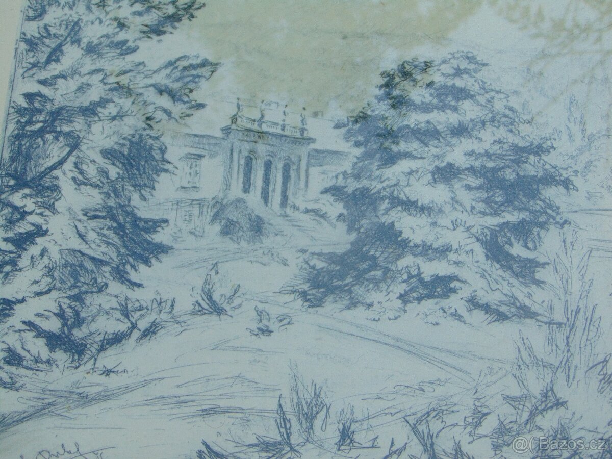 Obraz grafika V. Pukl - 4