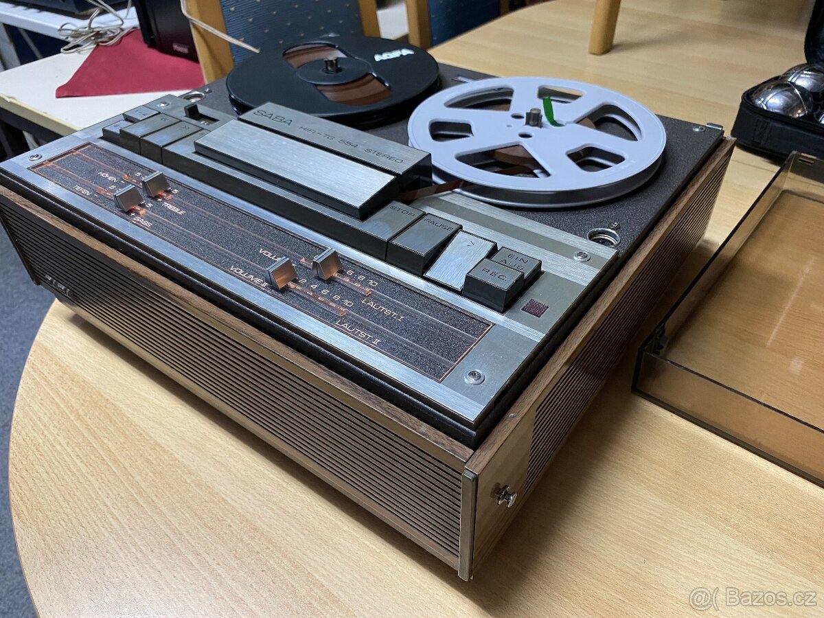 Magnetofon SABA TG554 v plně funkčním stavu - 4