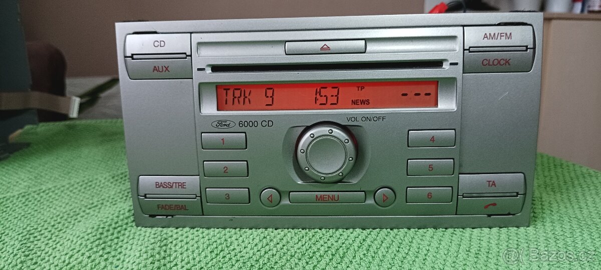 Originální autorádio Ford 6000 CD - 4