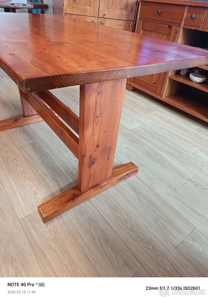 Jídelní stůl masiv selský - 4