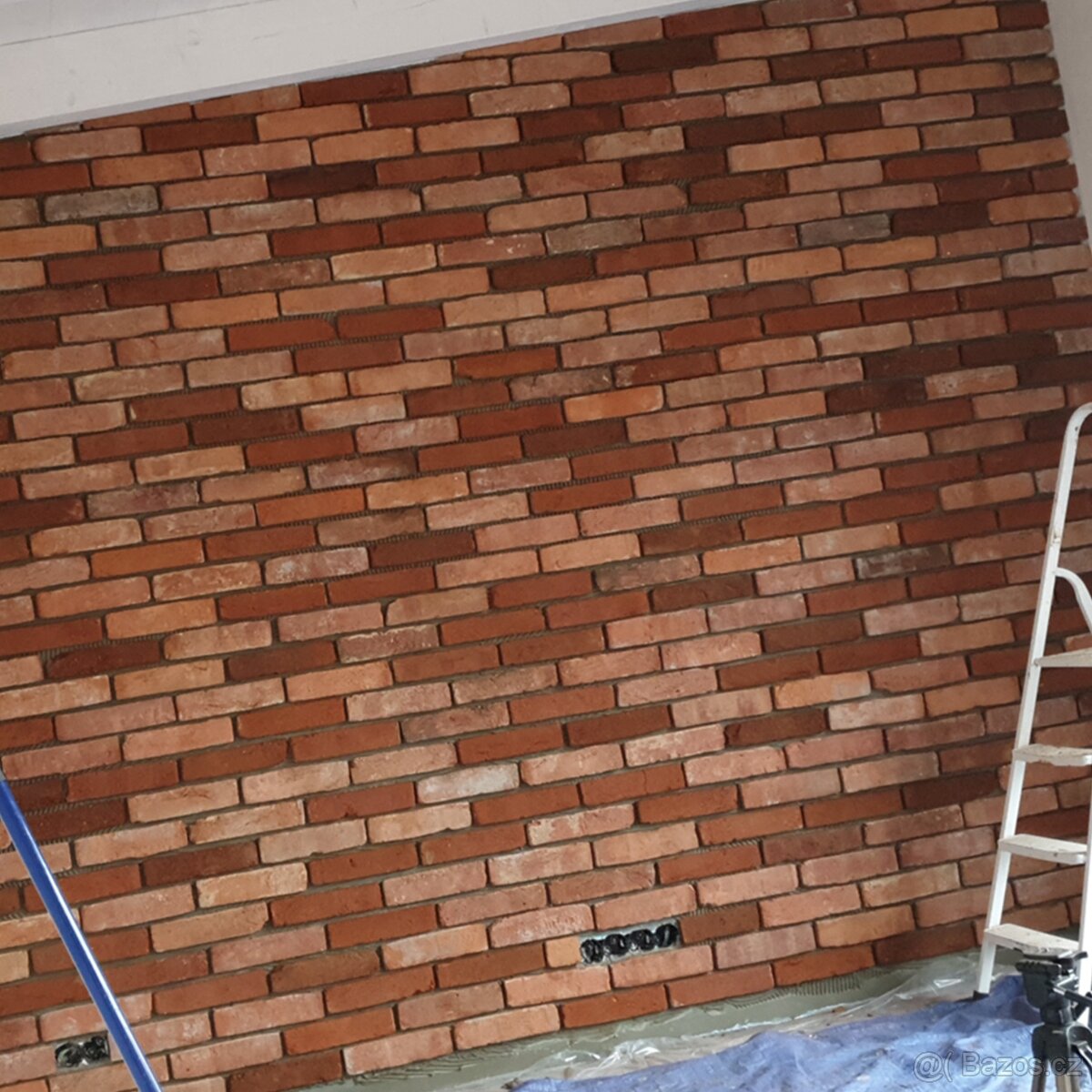 Obklad z cihel, cihlové pásky - 4