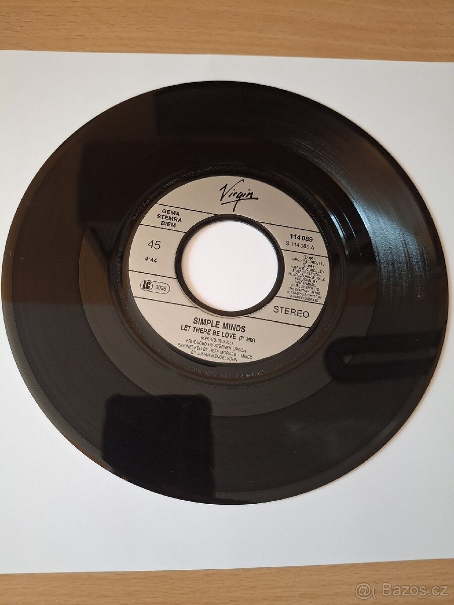 Simple minds – Let There Be Love (SP 7“) - 4