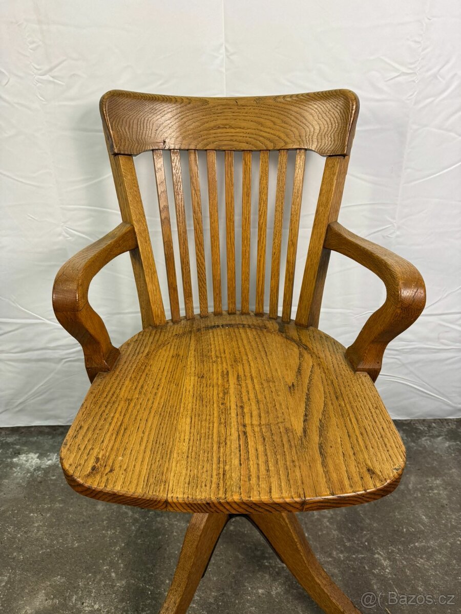 Masivní otáčecí židle (137006) - 4