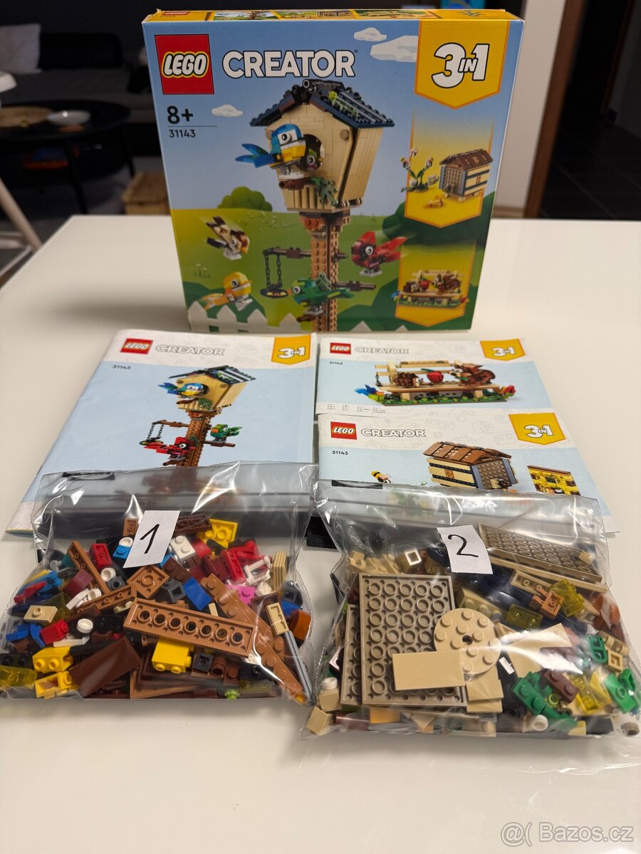 LEGO Creator 3v1 31143 - Ptačí budka - 4