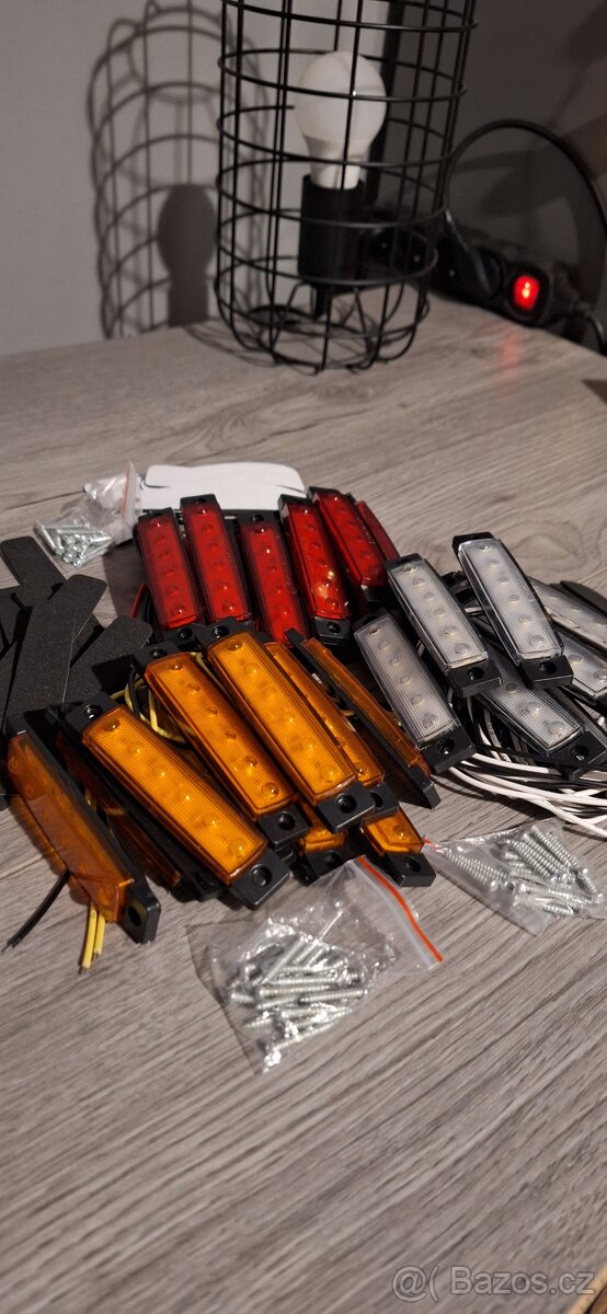 Prodám LED poziční světla 12v-24v - 4