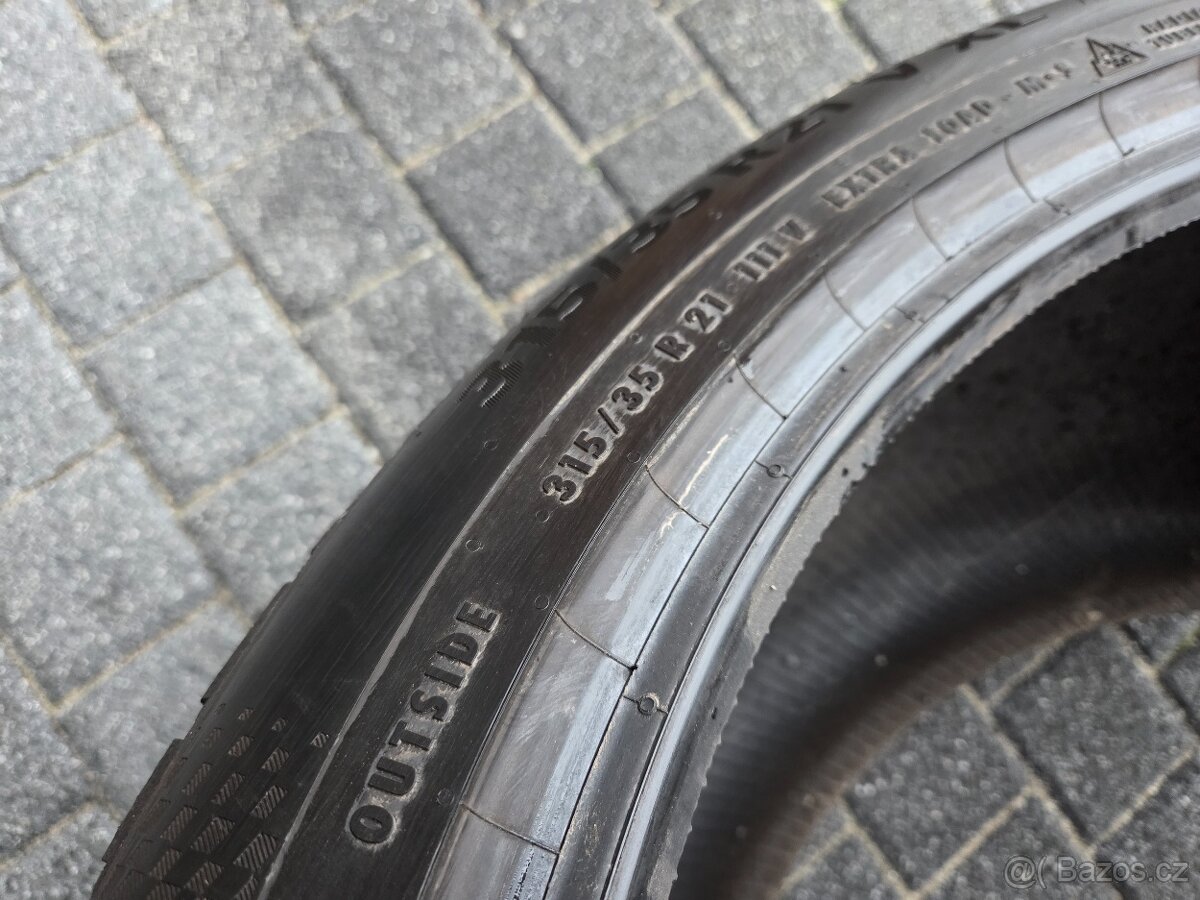 Zimní pneumatiky Continental 275/40/21 + 315/35/21 - 4