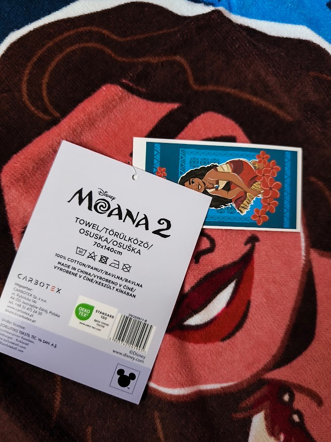 Osuška Disney Moana 2 - N.O.V.Á. Carbotex - 4