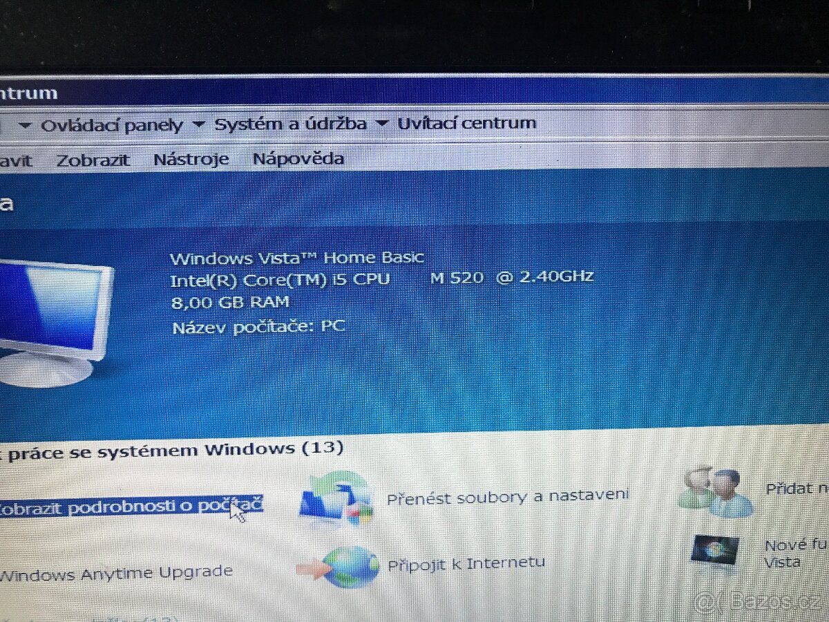 Prodám notebook HP 8440p EliteBook - 4