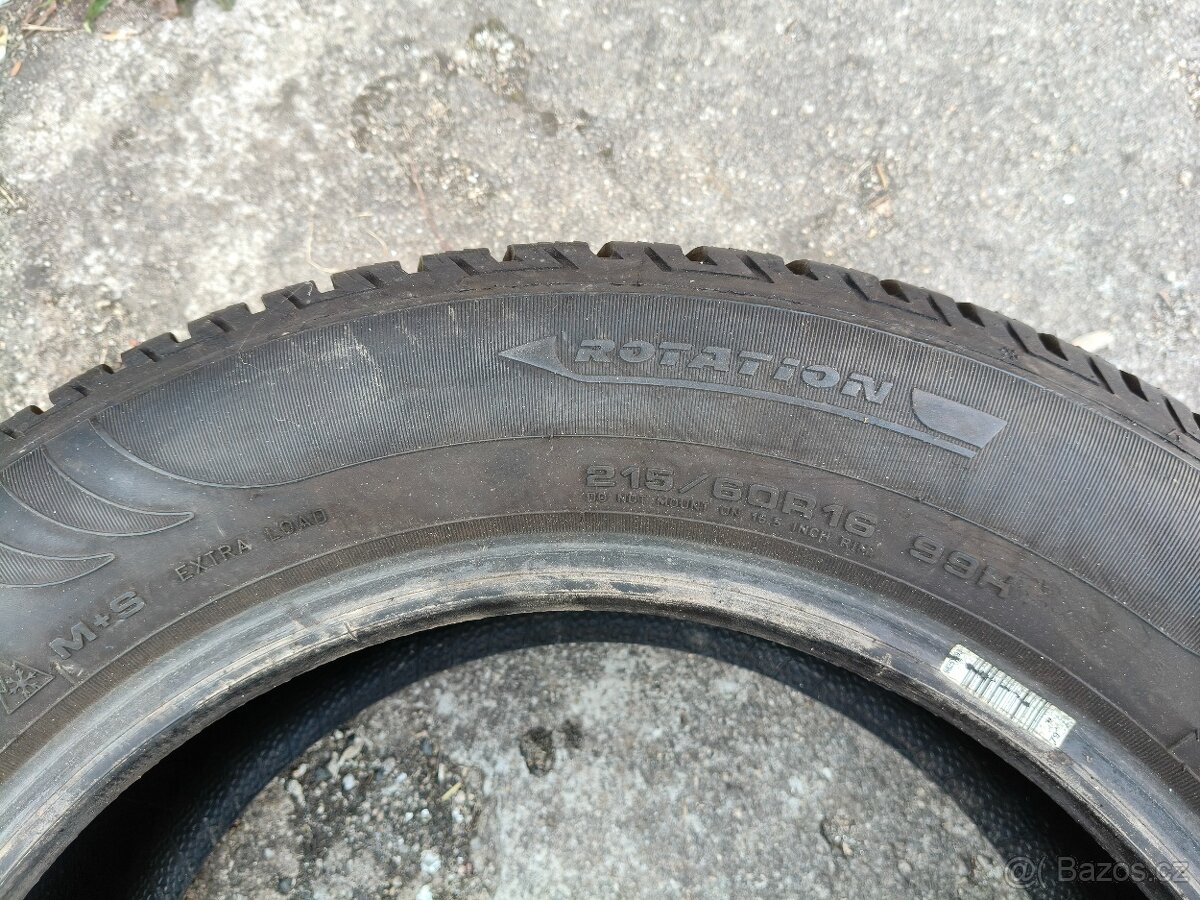 gumy FULDA zimní 215/60R16 - 4