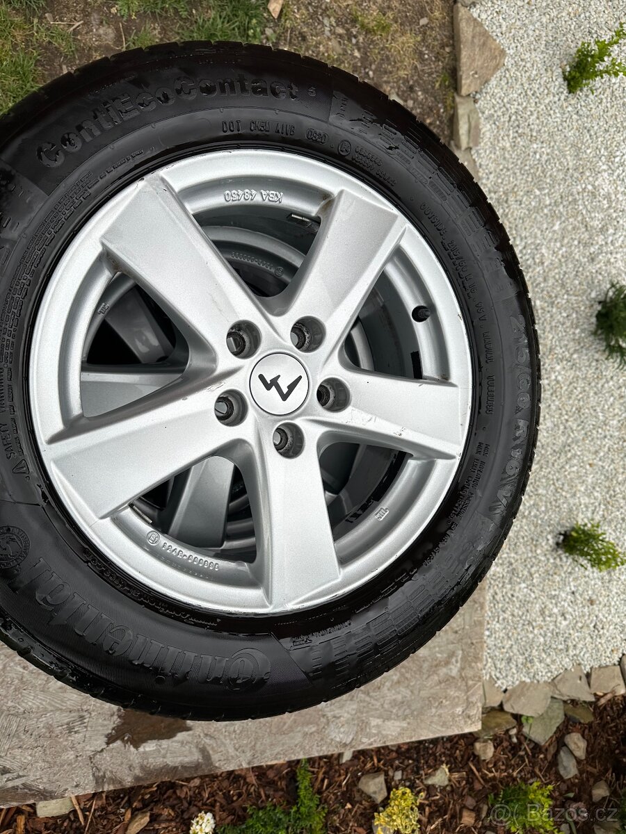 Alu kola R16 5x112 215/60 - 4