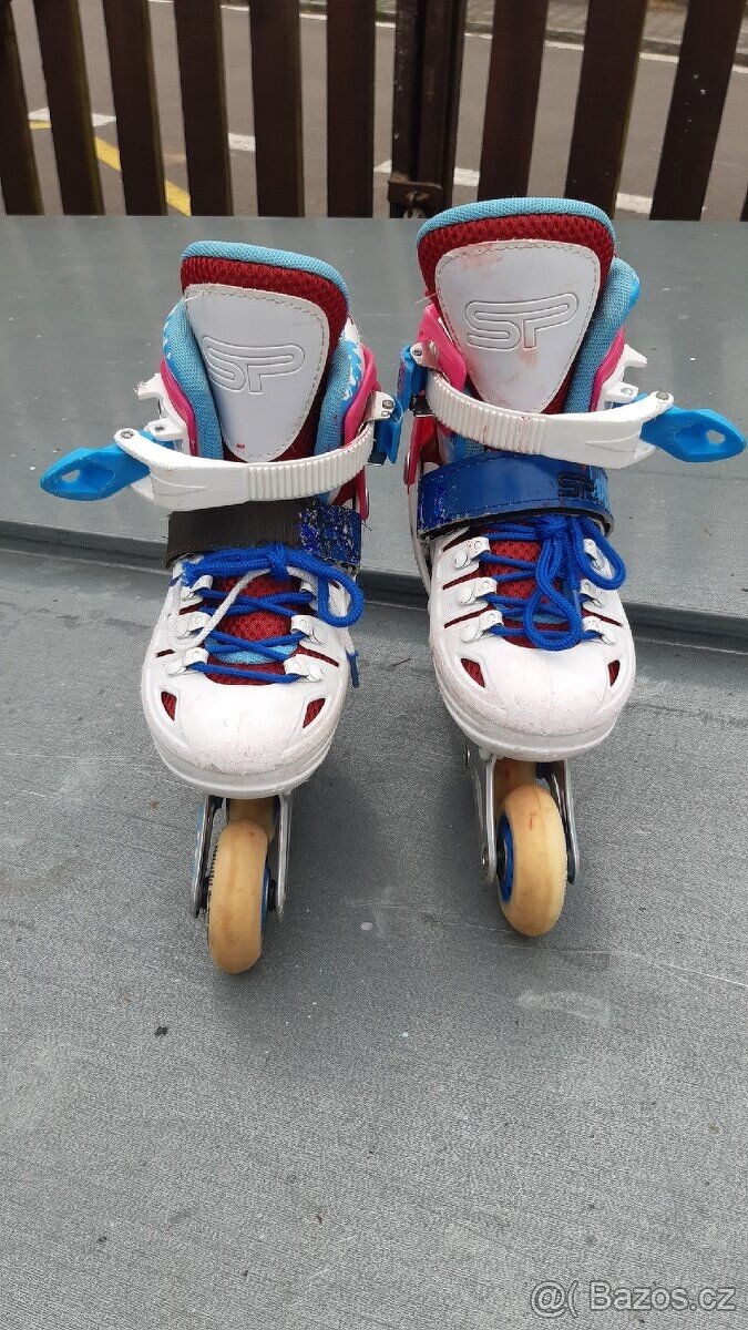 Dětské, kolečkové brusle, inline - 4