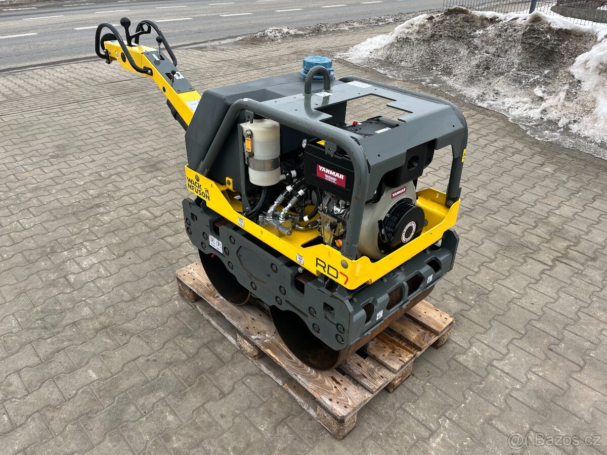 Dvoububnový tandemový valec Wacker Neuson RD7Ye Ammann Bomag - 4