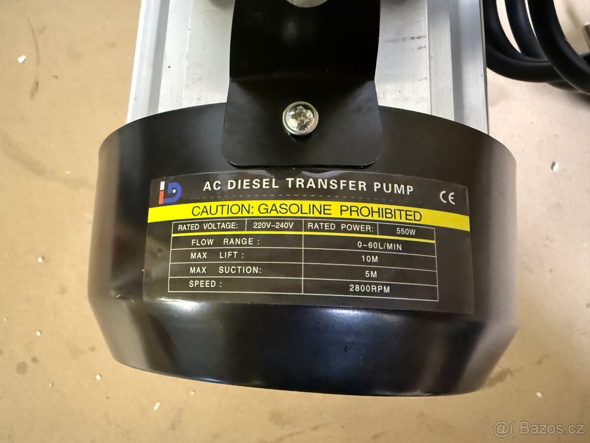 Naftové čerpadlo 550W 60l/min - 4