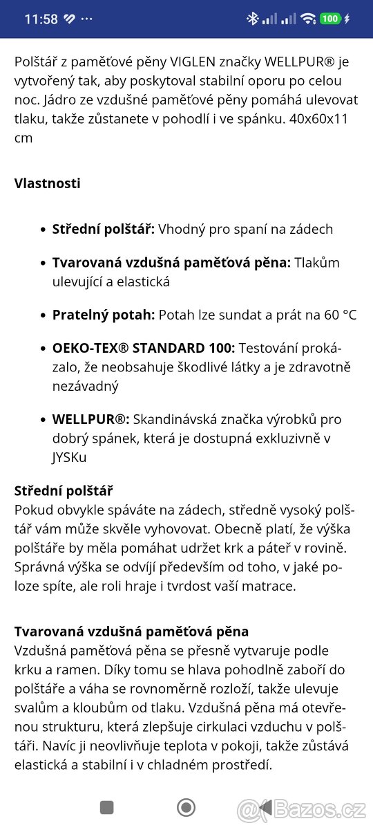 Prodej polštářů - 4