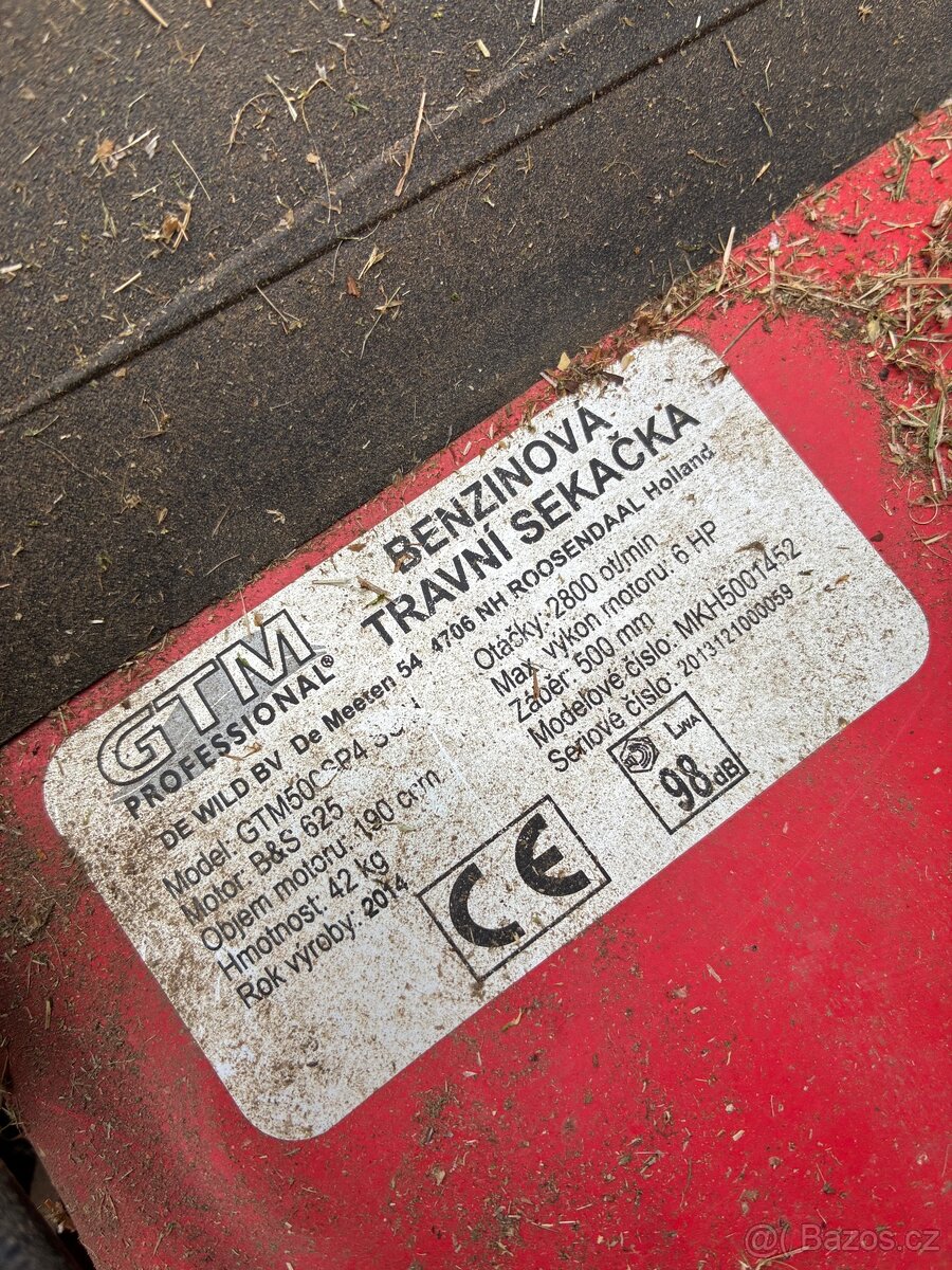Sekačka na trávu GTM SP4 - 4