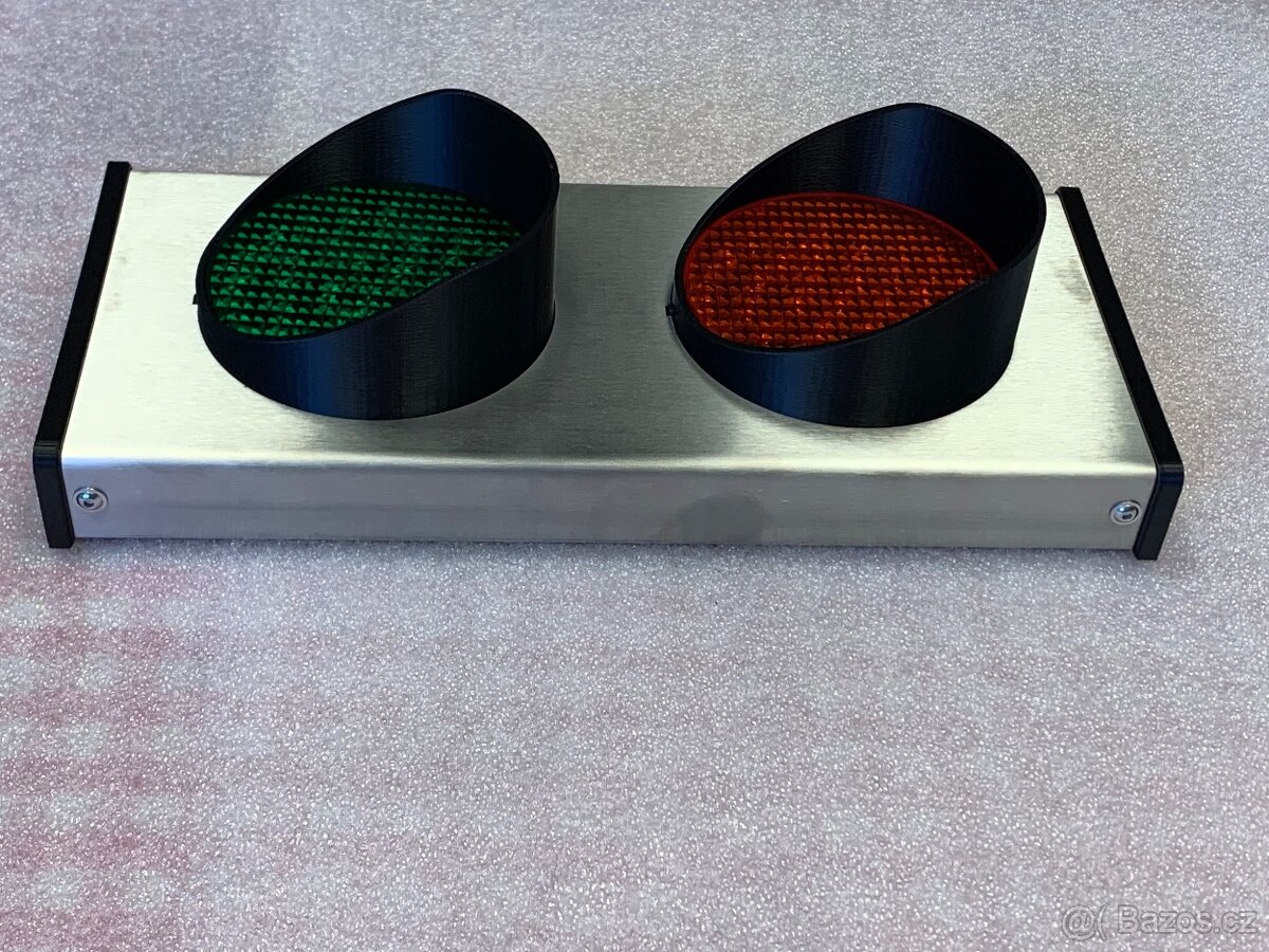 Nerezový LED semafor - 4