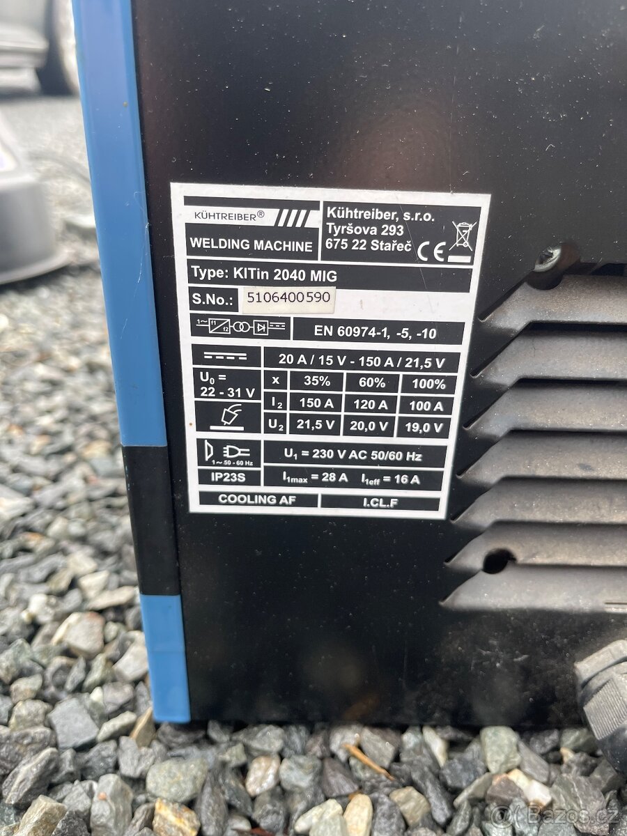 Svař. stroj |KTR| KITin 2040 MIG - MIG/MAG - 4