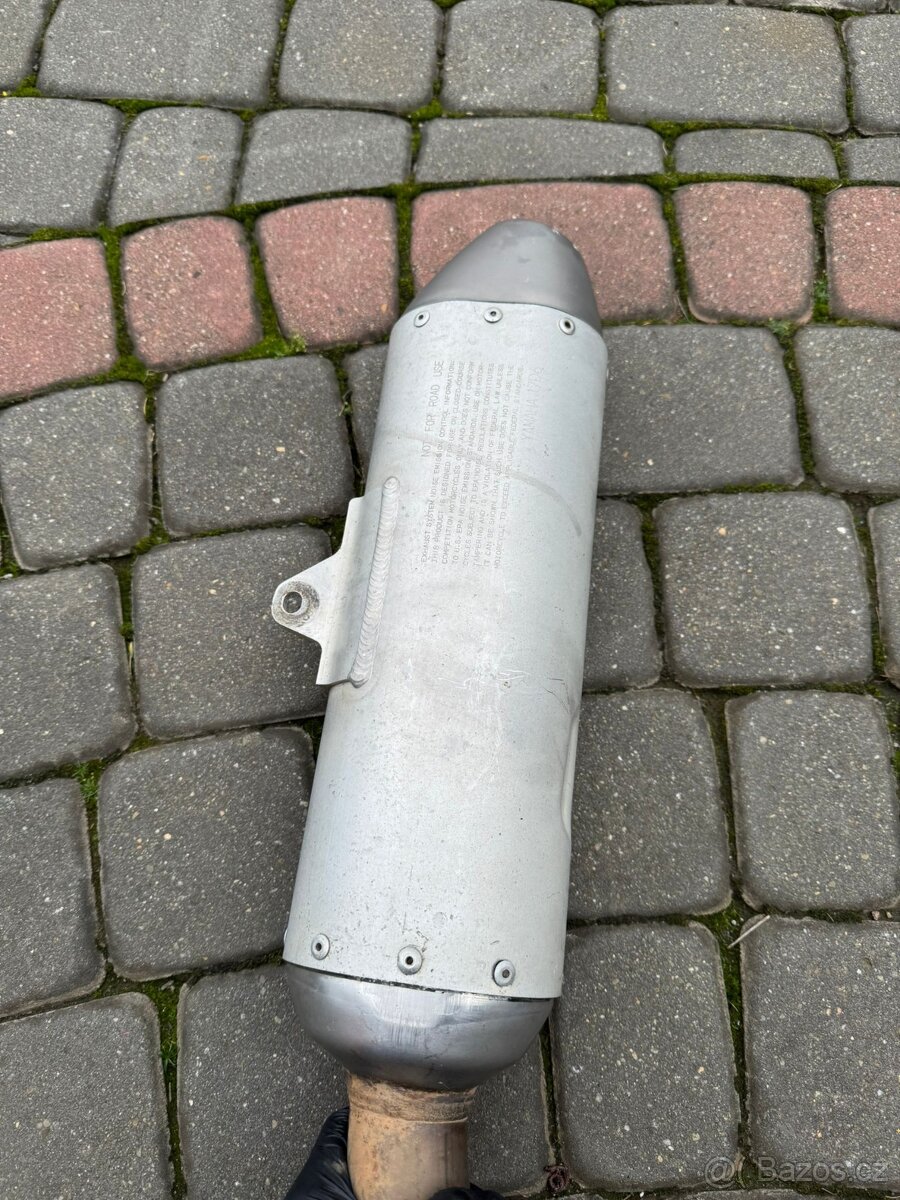 výfuk tlumič kolínko sběrný výfuk Exhaust Yamaha YZF 250 - 4