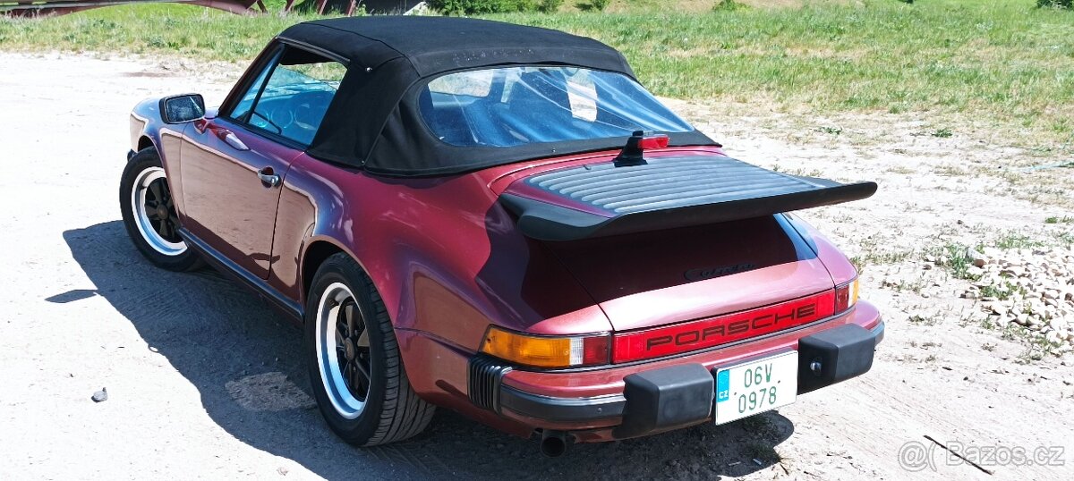 Porsche 911 Carrera 3,2 cabrio r.v.85 - 4