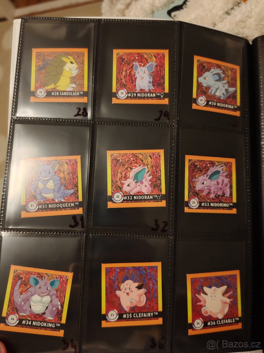 Pokémon album stickers - 4
