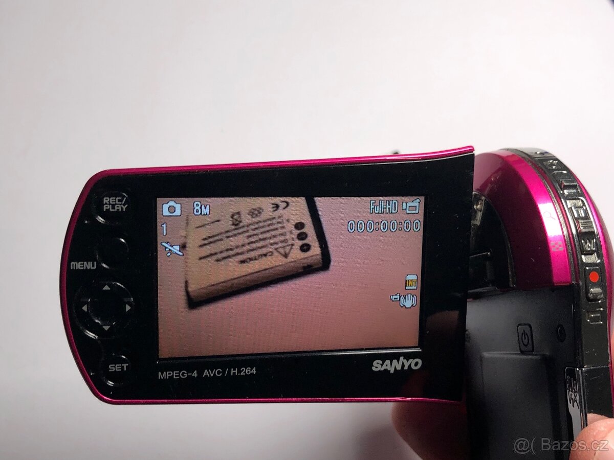 Sanyo Xacti VPC-CS1EX Full HD kamera - 4