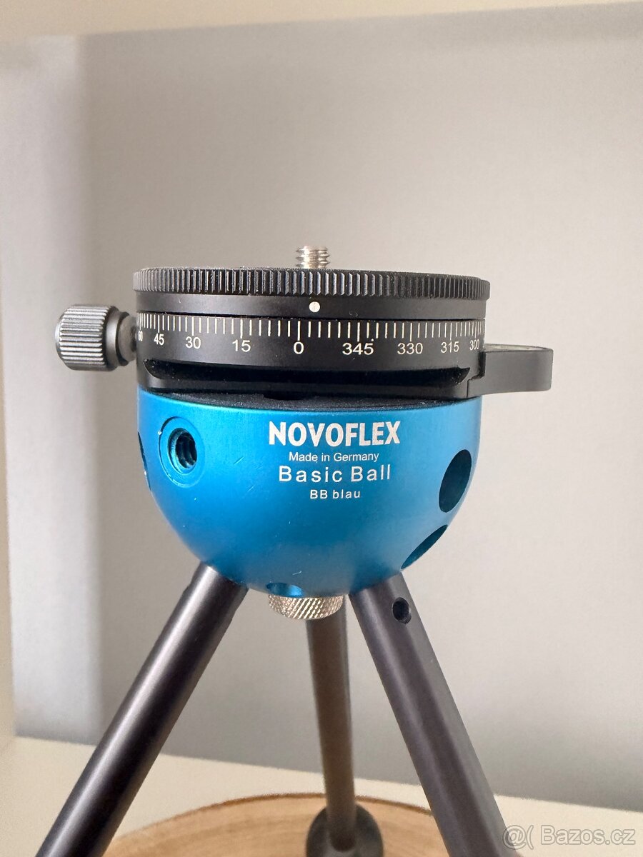 mini stativ Novoflex BasicBall BB blau - 4