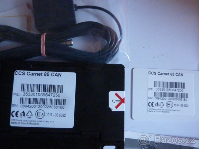 BEZPEČN.MONITOROVACÍ GPS CCS GARNET 85 CAN NOVÉ - 4