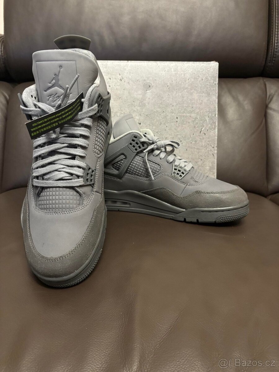 Jordan 4 Retro "Paris Olympics 2024 - Wet Cement" - 4