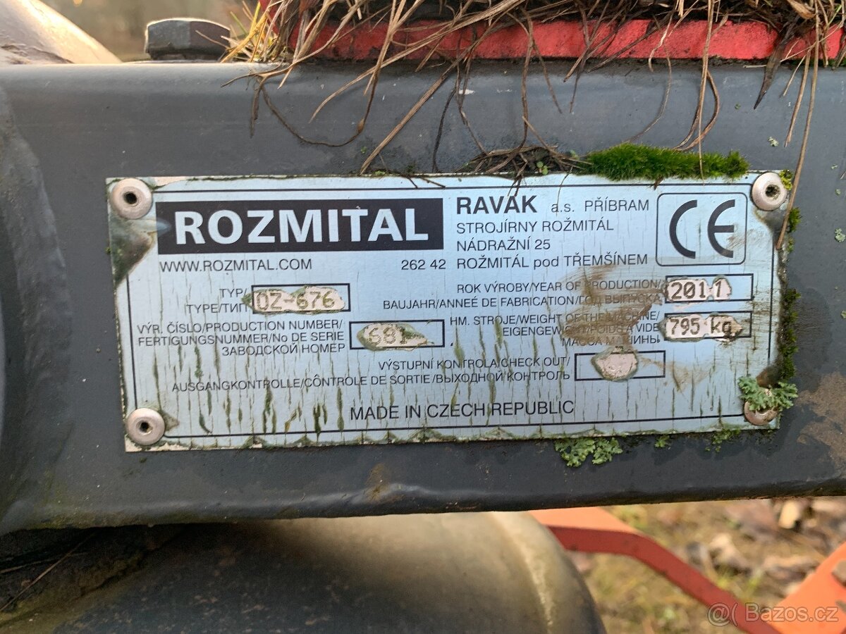 Obraceč rožmitál OZ-676 - 4