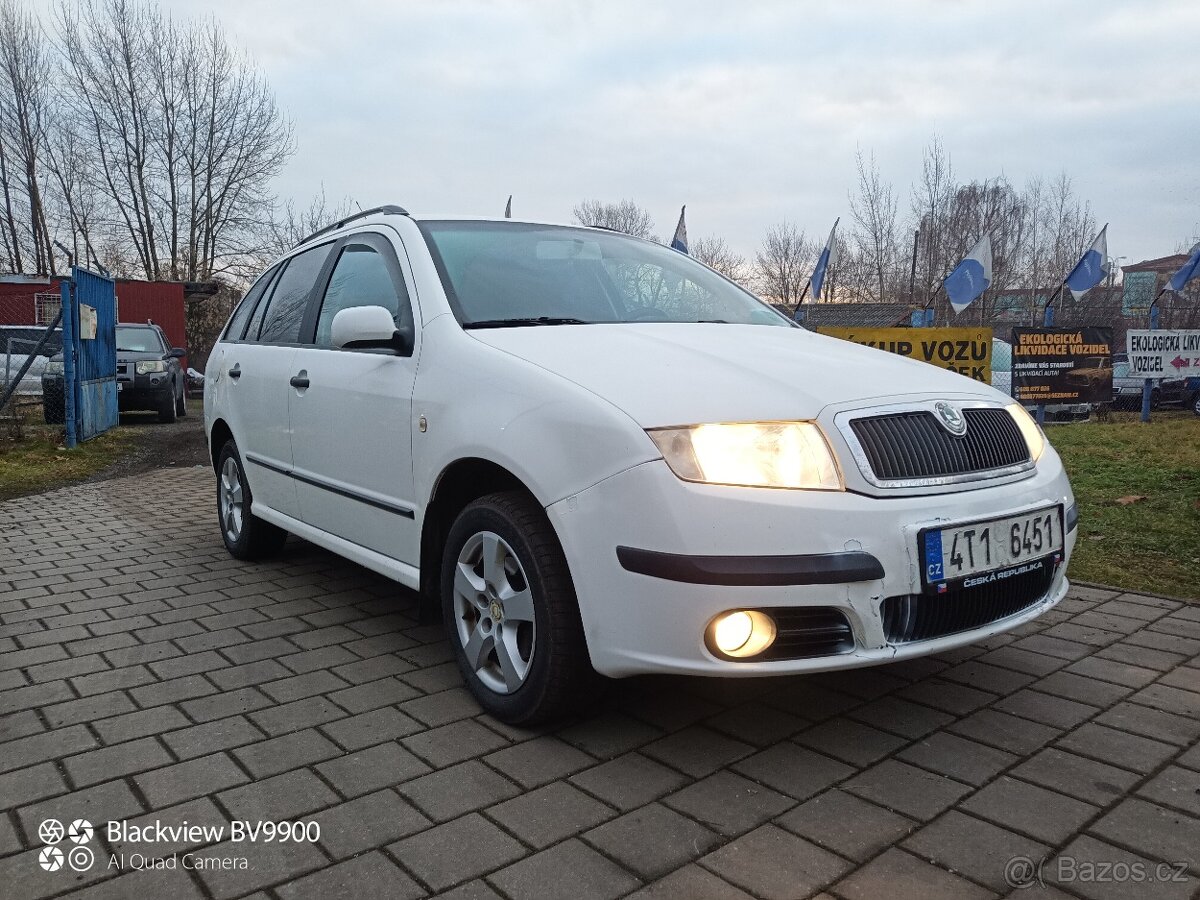 Škoda Fabia 1 Kombi 1.4i 59 kw R.V 2006,STK 7/2026. - 4