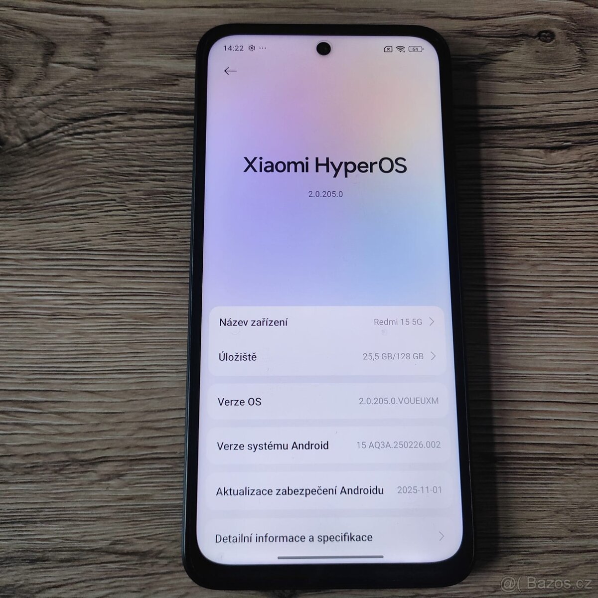 Xiaomi Redmi 15 5G-6.9"IPS/ 4GB+2GB/128GB Midnight Black - 4