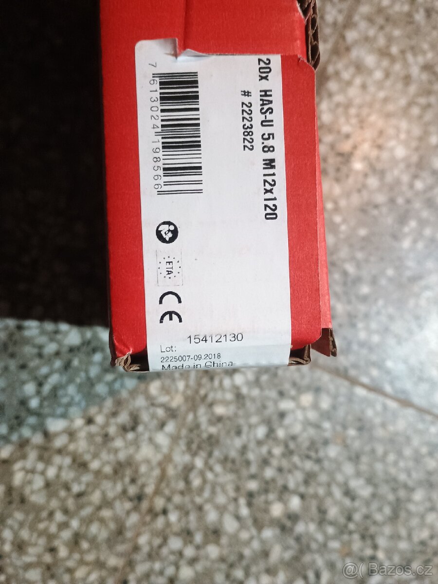 Kotevní šrouby Hilti M12x120 - 4